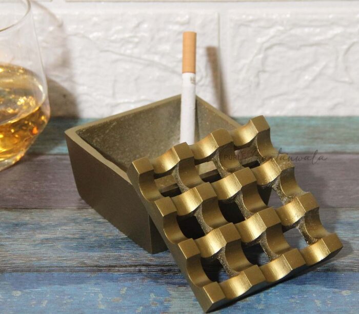 Aluminium Windproof Cigar/Cigarette Ashtray