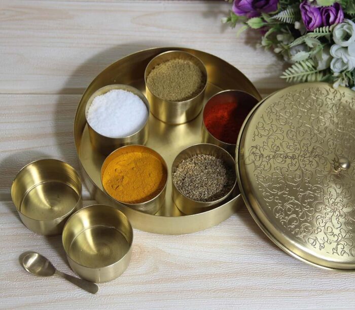 Brass Masaldan/Spice Box