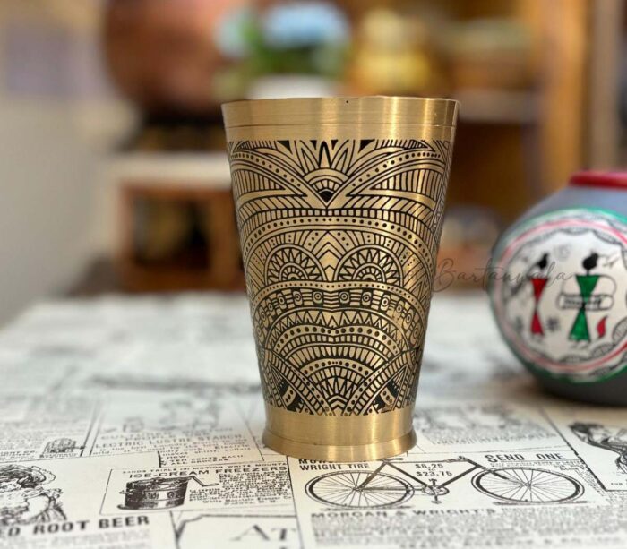 Brass Maharaja Glass