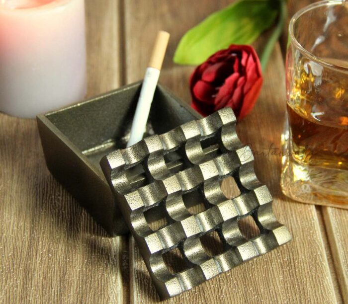 Aluminium Windproof Cigar/Cigarette Ashtray