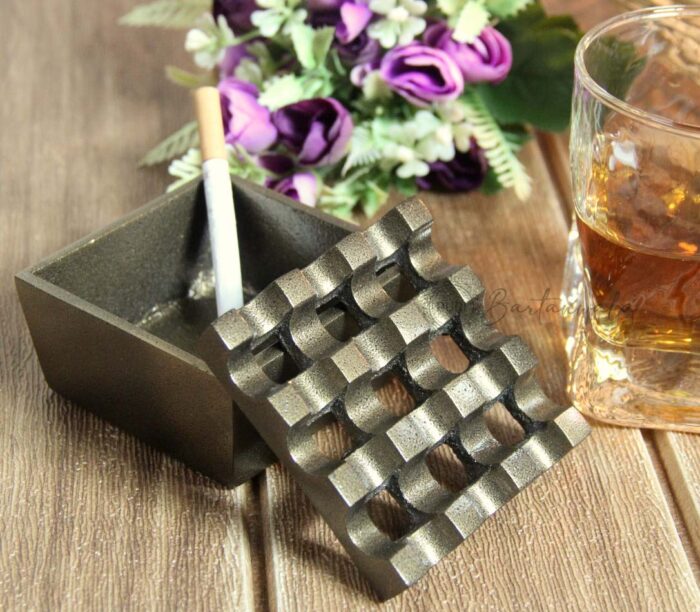 Aluminium Windproof Cigar/Cigarette Ashtray