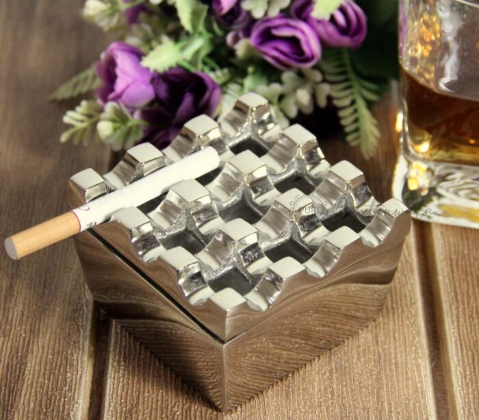 Aluminium Windproof Cigar/Cigarette Ashtray