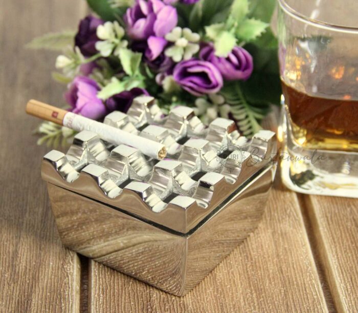 Aluminium Windproof Cigar/Cigarette Ashtray