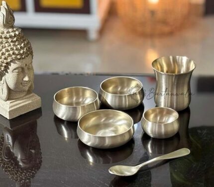 Kansa/Bronze Thali Set