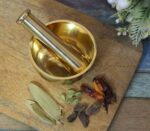 Brass Mortar & Pestle/Okhli