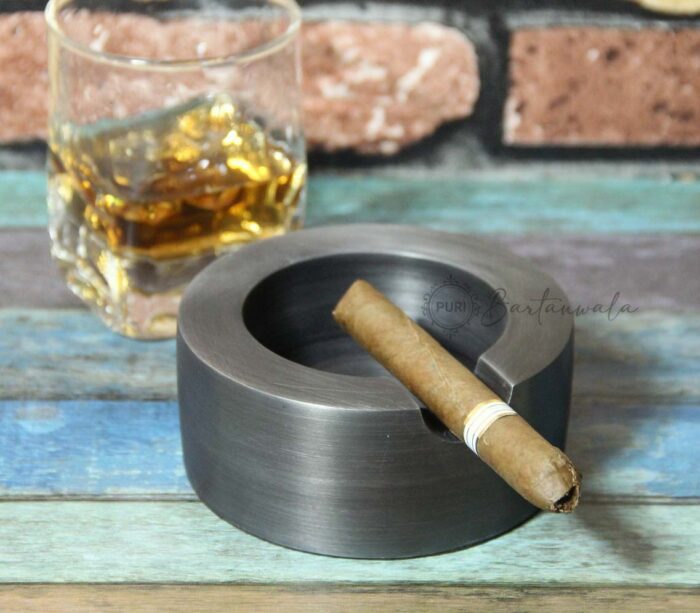 Aluminium Windproof Cigar/Cigarette Ashtray