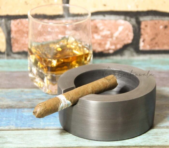 Aluminium Windproof Cigar/Cigarette Ashtray