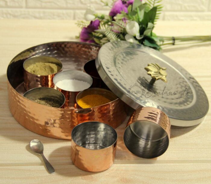 Steel Masaldan/Spice Box