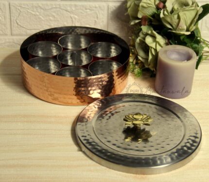 Steel Masaldan/Spice Box