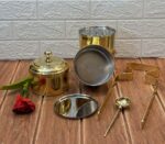 Pure Brass Lunch Box