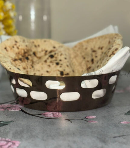 Stainless Steel Bread/Roti Basket Capsule