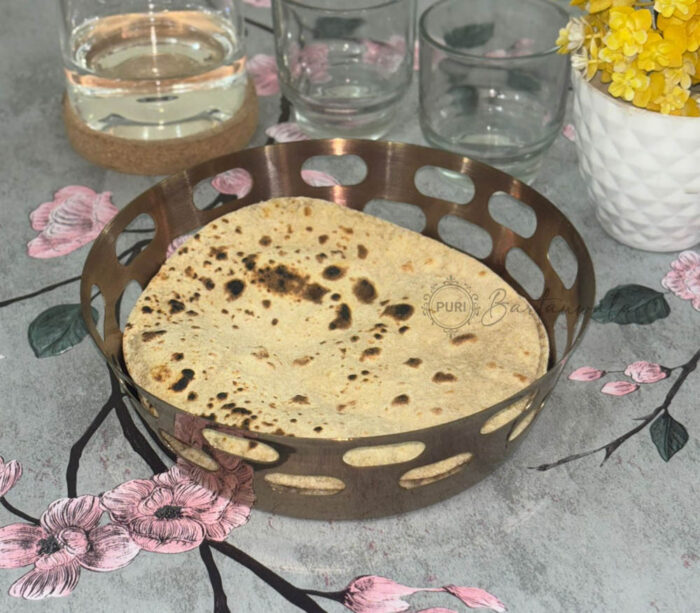 Stainless Steel Bread/Roti Basket Capsule