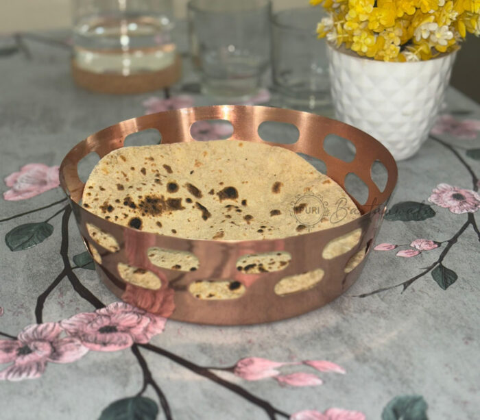 Stainless Steel Bread/Roti Basket Capsule