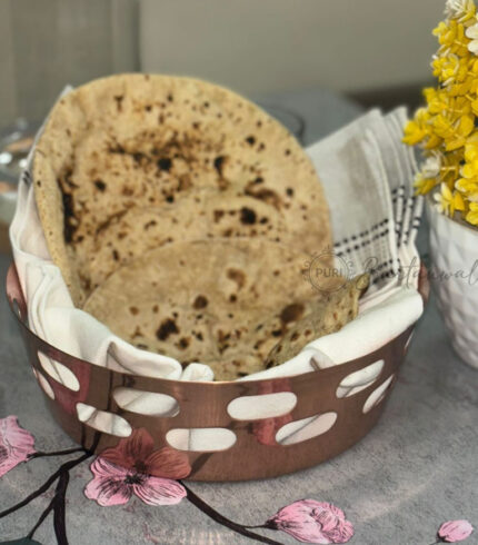 Stainless Steel Bread/Roti Basket Capsule