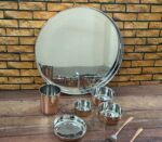 Copper Thali Set