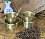 Brass Dabara Set and Coffee Spoon