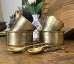 Brass Dabara Set and Coffee Spoon