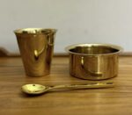 Brass Dabara Set and Coffee Spoon