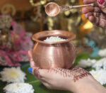 Copper/Tamba Kalash/Lota With Charnamrit Spoon