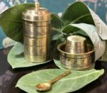 Indian Peacock - Brass South Indian Coffee Filter