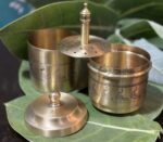 Indian Peacock - Brass South Indian Coffee Filter