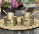 Brass Dabara Set and Coffee Spoon