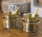 Brass Dabara Set and Coffee Spoon