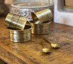 Brass Dabara Set and Coffee Spoon